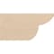 Ekena Millwork 4in. W x 6in. H x 12in. L Crestline Woodgrain TimberThane Rafter Tail, Primed Tan RFTUR04X06X12CRERCPR - alternate 2